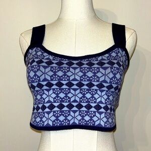 Free People ( intimately) Snowflake Crop Top